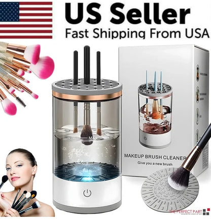 Automatic Brush Cleaner Electric Makeup Brush