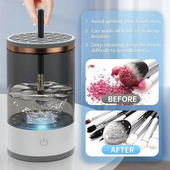 Automatic Brush Cleaner Electric Makeup Brush