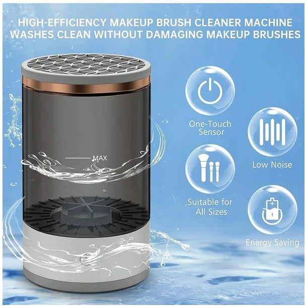 Automatic Brush Cleaner Electric Makeup Brush